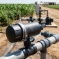 Filtre agricole à anneaux 2 1/2'' avec pince métallique, haut débit 45 m3/h, utilisé dans les installations d'arrosage agricole