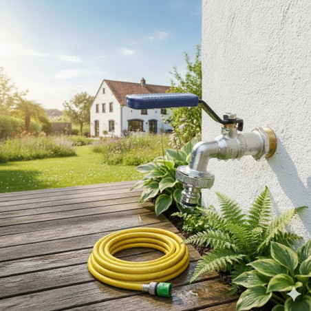 3/4" metal garden tap