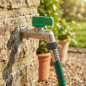 Rubinetto Esterno da Giardino Anticalcareo, Ingresso e Uscita 1/2'', Previene il Calcare Essendo Più Resistente