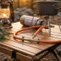 9mm Gas T-Bracket | Butane Gas Hose Connection | Brass Fitting | Adapter for Kitchen, Camping, and Water