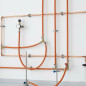 Y-connector for gas 9 mm | Y-connector for Butane Gas Hose Connection | Brass Connection Piece