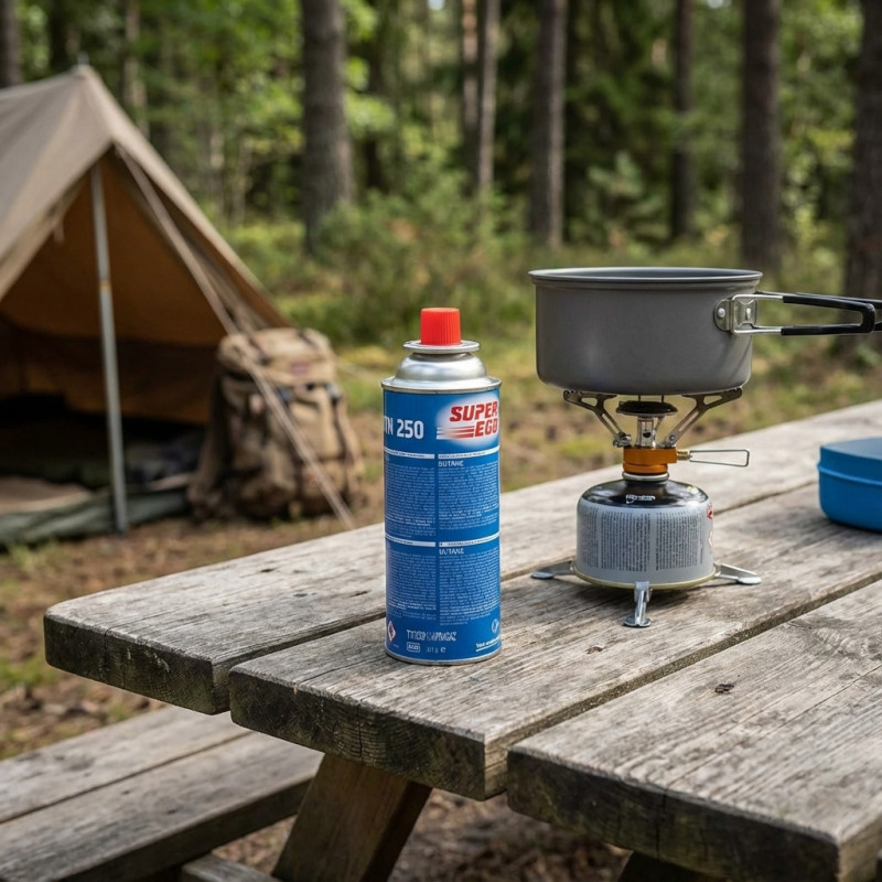 RéchaUD Butane DAOHHFO Avec Mallette – Barbecue, Plaque, Pinceau, 6 Brochettes… Tout Pour Le Camping !