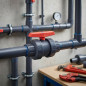 Valvula PVC 90 | Llave de Paso Agua Encolar | Ø 90mm PN 10 | Válvula de Bola Pegar PVC Valvula PVC 90 | Llave de Paso Agua Encolar | Ø 90mm PN 10 | Válvula de Bola Pegar PVC
