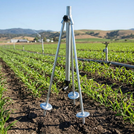 1" male sprinkler irrigation tripod