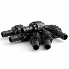 Pack 100 Unión Cinta de Riego a Tubo Goteo 16mm