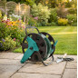  Chariot Porte-tuyau avec Tuyau Ø12,5mm 15m avec Lance | Chariot d'Arrosage avec Tuyau et Lance | Jardin et Plantes