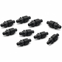 100 Stück Anschlussadapter für Tropfbewässerung 16mm auf Anschluss | Bewässerungsband-Adapter