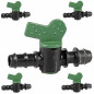 50er-Pack Tropfbewässerungs-Absperrventile, 20 mm Auslassdurchmesser | Tropfbewässerungs-Absperrventil für die landwirtschaftlic