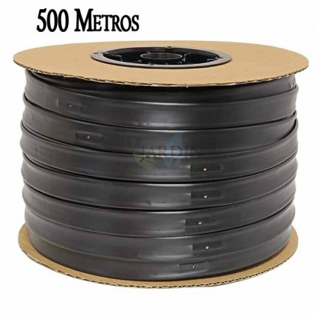 Cinta riego por goteo 16mm 500 mts. Galga espesor de pared 8 mil. Goteros 1,16 l/h cada 20 cm