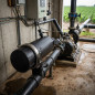 Filtre agricole à anneaux 2 1/2'' avec pince métallique, haut débit 45 m3/h, utilisé dans les installations d'arrosage agricole
