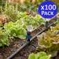 Pack 100 Microaspersor de Riego 90º 2-2,8 Metros para Pinchar en Tubería de Riego