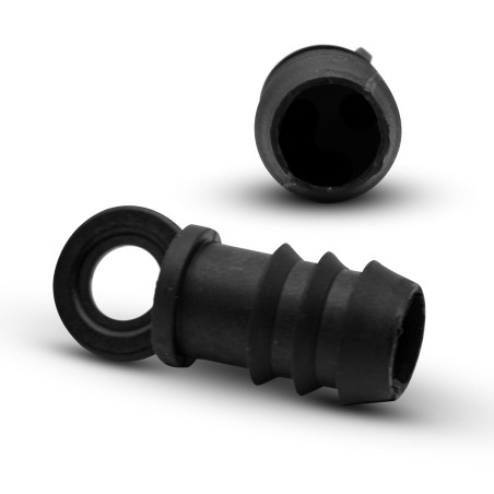 Endkappe für Bewässerungsrohre | 20-mm-Endkappe | Packung mit 25 Tropfschlauch-Endkappen für landwirtschaftliche und gartenbauli