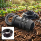 Endkappe für Bewässerungsrohre | 20-mm-Endkappe | Packung mit 25 Tropfschlauch-Endkappen für landwirtschaftliche und gartenbauli