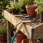 Raccordo per irrigazione 15 mm (1/2'') in ottone, raccordi rapidi per tubo da giardino