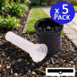 Set di 5 Ugello per diffusori d'irrigazione a banda laterale Rain Bird 15SST, portata 1,2 x 9,2 metri