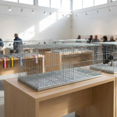 Exhibition cage pigeons 2 departments