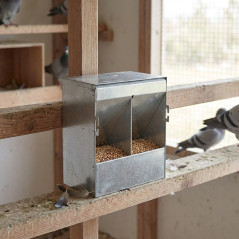 Comedero para Palomas y Pájaros - Accesorio para Alimentación de Aves