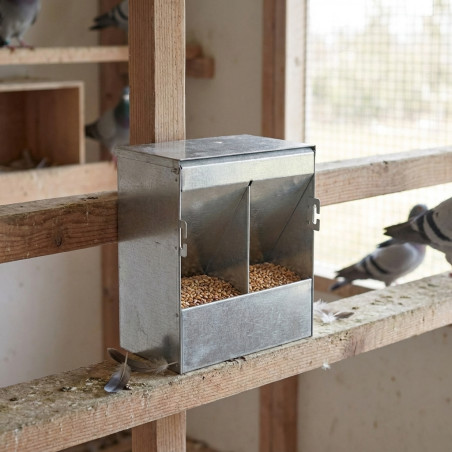 Alimentador para pombos e pássaros - Acessório para alimentação de pássaros