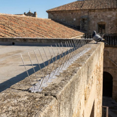 Protector Anti-Aves Pinchos Azoteas y Techos, 31x11x12 cm - Protector para Exteriores