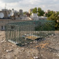 Cage de Capture de Pigeons, Cage piège à Animaux Vivants, Oiseaux, 103x42x32 cm