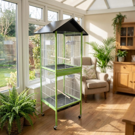 Venice birdhouse 60x60x167 cm with 2 compartments