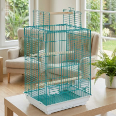 Parrot exhibition cage 50x39x78 cm