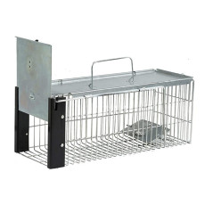 Trampa Animales vivos Reutilizable 41x16x17 cm