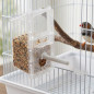 Plastic Hopper Feeder for Birds 250g | Cage Feeder