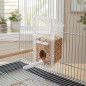 Plastic Hopper Feeder for Birds 250g | Cage Feeder
