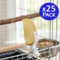 Lot de 25 Pince en plastique pour contenir des fruits, des collations, des légumes ou tout autre objet Lot de 25 Pince en plastique pour contenir des fruits, des collations, des légumes ou tout autre objet