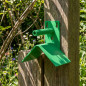 Perchoir d'Oiseaux 10x6x9 cm, vert