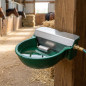 Abreuvoir À Bovins Abreuvoir en Acier Inoxydable Bol Automatique pour Chien Cheval Bétail Chèvre Mouton, 27x33x15 cm