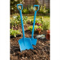 Shovel with plastic handle