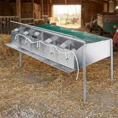 Gabbia da Allevamento per Uccelli - Perdix, 5 compartimenti, 204x108x105 cm