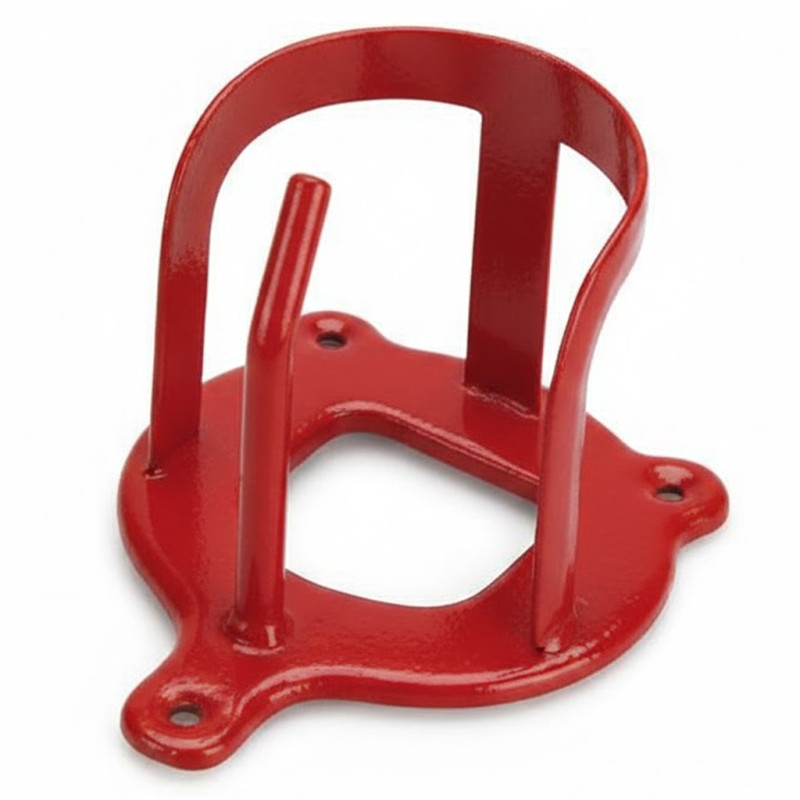 Supporto per Sella per Cavallo Rosso 10x13x9 cm