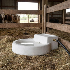 Bebedero Automático de Hormigón de Baja Presión con Flotador - 15 L, 39x45x11,5 cm