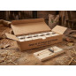 Set von 12 Holz-Mausefallen 13x6 cm, Schlagfalle mit hoher Schlagkraft – Einfach zu bedienen