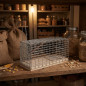 Lot de 2 Piege a Souris Vivante, Piège de Capture, Piege a Rat Cage Réutilisable, 20x11x10 cm