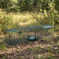 Trappola vivente riutilizzabile 125x26x26 cm, gabbia per animali per martore, gatti, ratti e roditori
