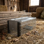 Piège Vivant Réutilisable 41x16x17 cm Piège à animaux en cage galvanisée pour marthes, chats, rats et rongeurs