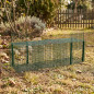 Gaiola para captura de animais vivos, 90x30x30 cm, com 3 compartimentos, ideal para pombos e outras aves.