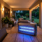 Lámpara Mata Mosquitos Profesional 63 W Interior y Exterior – Exterminador UV Eléctrico 52x13x26 cm, Mata Moscas 140 m³