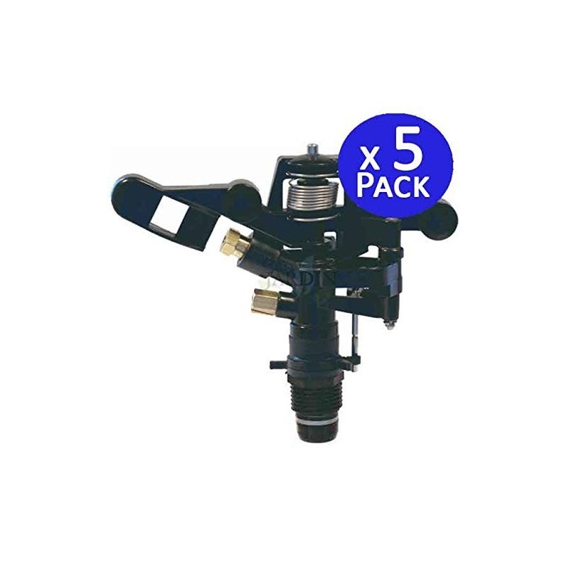 Arroseur agricole sectoriel 3/4", 12 à 19 m, 5 unités