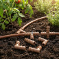 Drip Irrigation Pack 16mm: 6 tee + 6 elbow + 6 link.