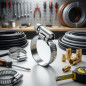 Abrazadera Metalica 25-40mm para Fontaneria y Riego - Pack 10 Abrazadera metal Tuberia