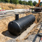 Buried polyethylene tank 16000 liters