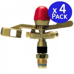 Aspersor anticongelante circular de 3/4", 10 a 13,5 m, 4 unidades