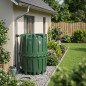 Regenwassertank aus Polyethylen 1600 L. Durchmesser 135 cm, Höhe 160 cm. Geeignet für unterirdische Installationen
