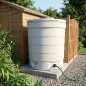 1000 Liter Polyethylene Water Tank - Food Grade Water Tank for Drinking Water 109x140 cm, for outdoor and indoor use