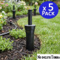 Pack 5 Aspersor de Riego Hunter Pro Spray-03, Altura de Elevación 7,5 cm - Difusor de Riego PROS-03 - Riego de Jardin